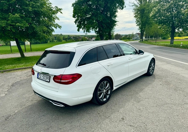 Mercedes-Benz Klasa C cena 56900 przebieg: 198000, rok produkcji 2014 z Racibórz małe 121